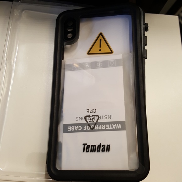 case waterproof for iphone xs max 6.5" black new - Picture 6 of 8